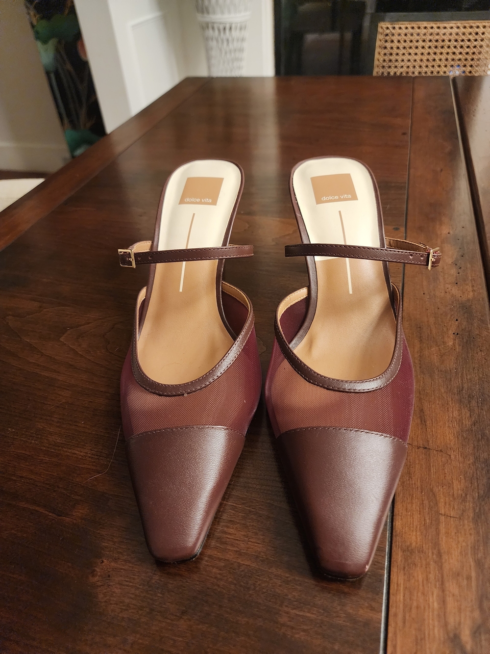 Dolce Vita Loyd Burgundy Heels Brand New Size 10.5